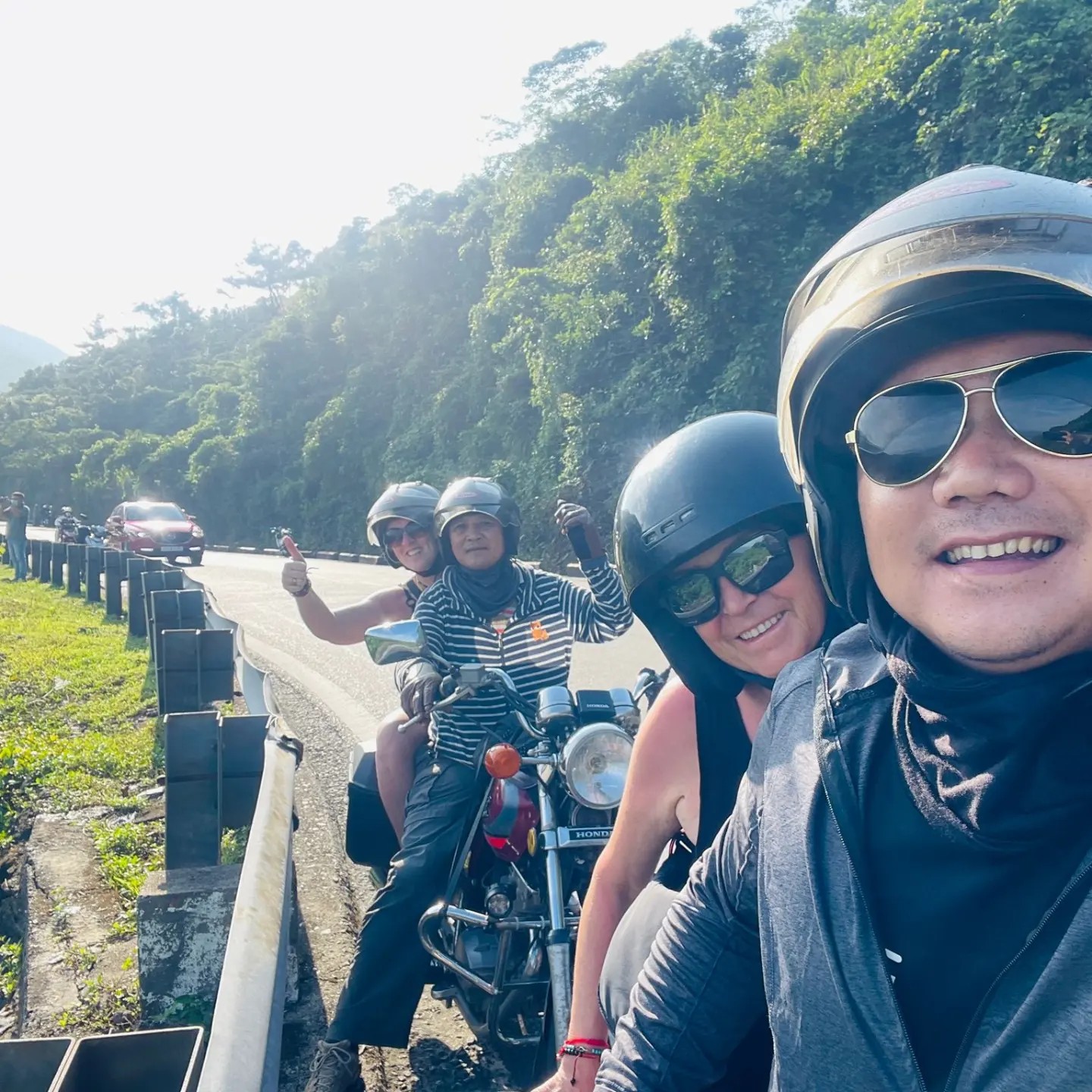 Hoi An to Hue by motorbike over Hai Van Pass